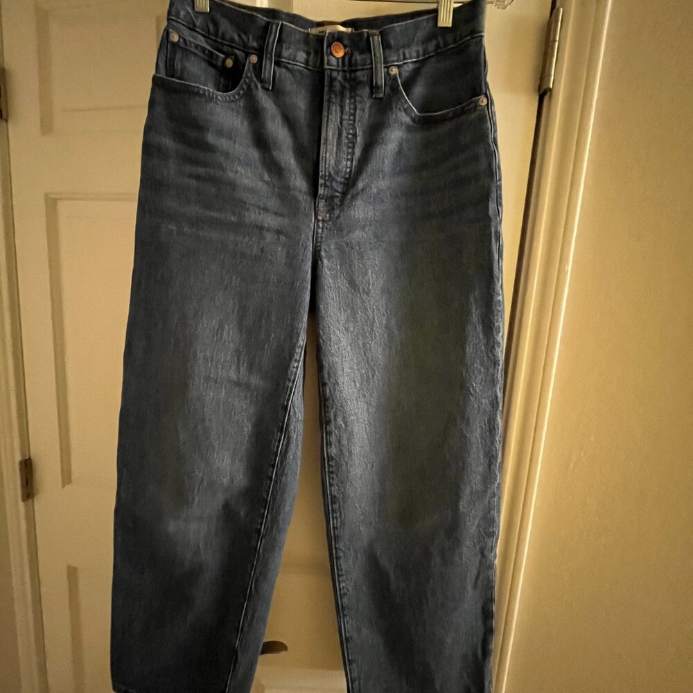 Madewell Perfect Vintage Wide-Leg Crop Jean